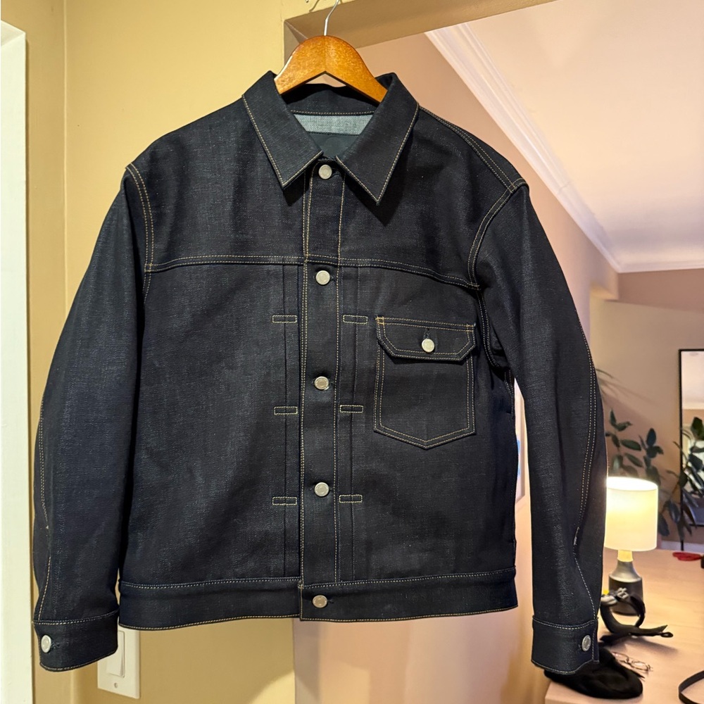 Men’s Momotaro Blue Jean Jacket NWOT